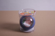 CHRISTMAS BALL COLORATA BLU